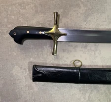 Peserey Handicrafts Karabela Polish Saber Sword with Scabbard