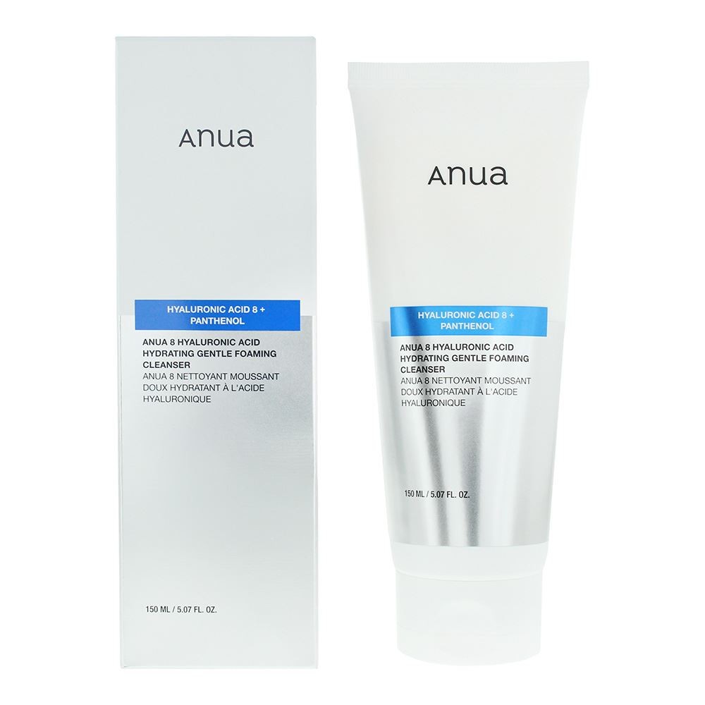Anua - 8 Hyaluronic Acid Hydrating Gentle Foaming Cleanser (150Ml) - Image 4