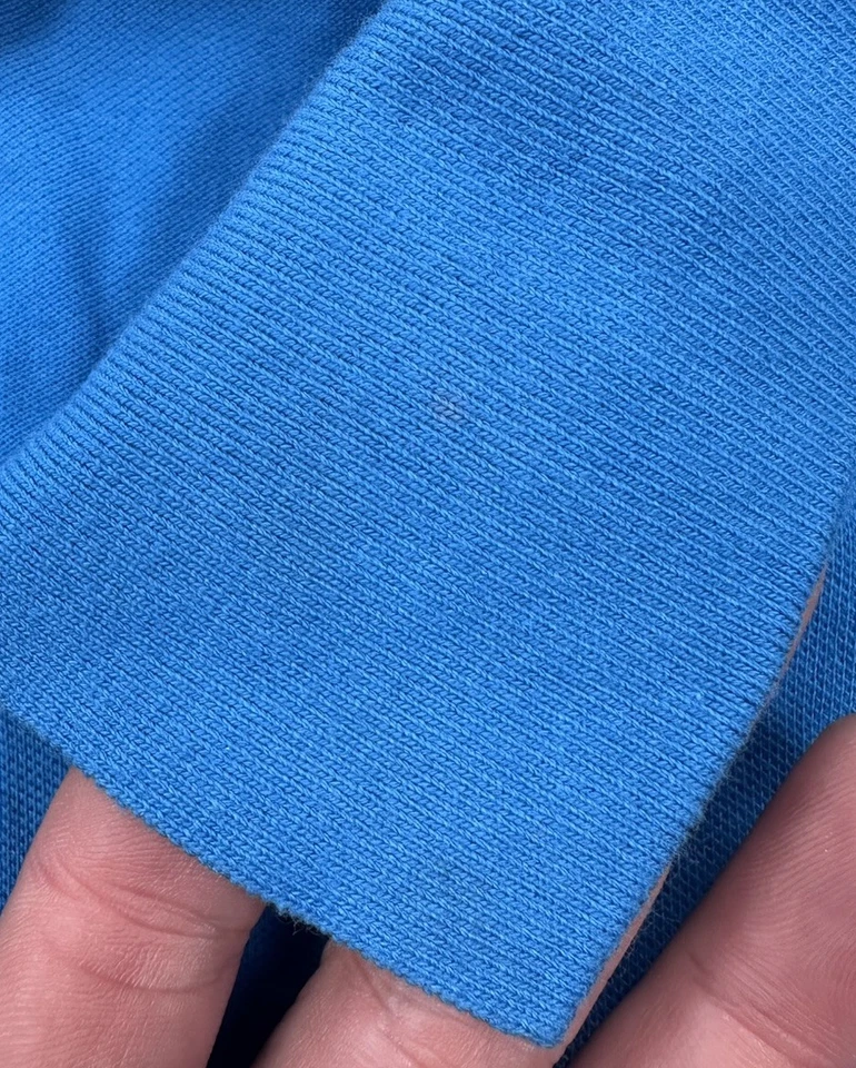 Pebble Beach Golf Links Polo Shirt Mens 2XL Blue Cotton Stretch Short Sleeve - Image 2 of 4