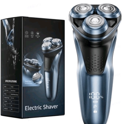 Electric Shaver in Blue and Black