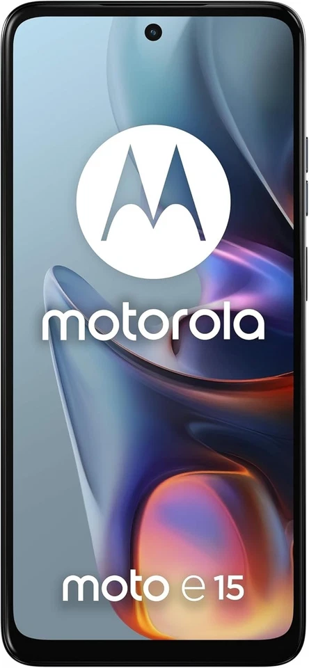 Cellulare Motorola Smartphone 6,67" MOTO E15 4G Lte Misty blue 2/64GB Blu - Immagine 4 di 4