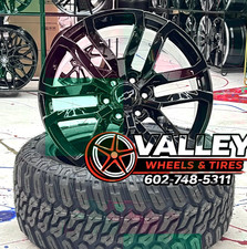 22 Inch Snowflake Wheels Rims 33x12.50 22 Tires Mud Gmc Sierra Silverado 1500 22 Inch Snowflake Wheels Rims 33x12.50 22 Tires Mud Gmc Sierra Silverado 1500