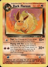 Dark Flareon 35/82 Uncommon Team Rocket Multi Item Discount MP