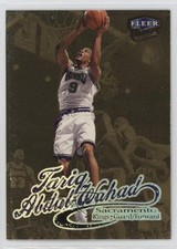 1998-99 Fleer Ultra Gold Medallion Tariq Abdul-Wahad #84G 12zm