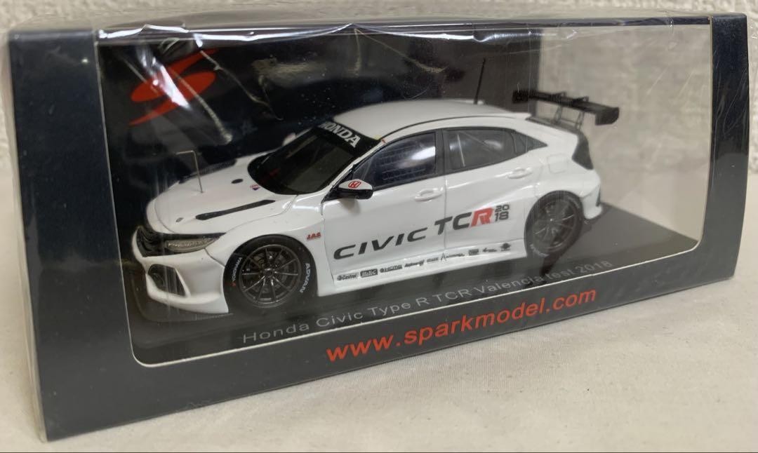 1/43 Honda シビックTYPE R TCR 2018年Test Car 1/43 Honda Civicr Tcr 2018 Test Car | eBay
