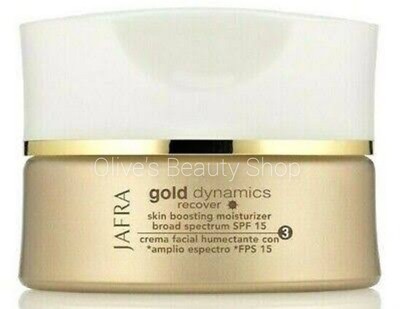 Jafra Gold Dynamics Skin Boosting Moisturizer 3 SPF 15 50 ml 1.7 fl oz Crema