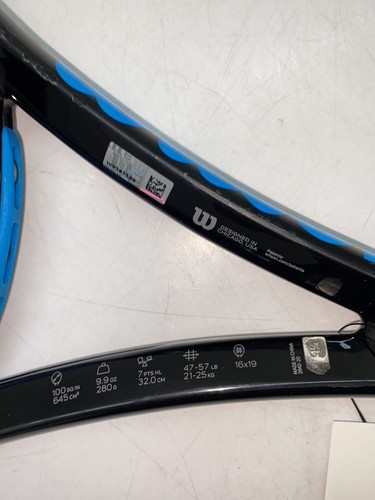 Wilson tennis racket ULTRA 100L V3.0 hard Blue 2 Used | eBay
