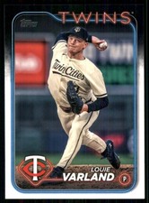 2024 Topps Update #US345 Louie Varland Minnesota Twins 57191