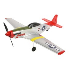 TopRC Mini P-51 Mustang (Red Tail) Mode 2 (450mm) RTF RC Plane