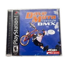 Dave Mirra Freestyle BMX - Sony PlayStation 1, 2000 CIB Tested Resurfaced