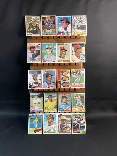 Topps Vintage Baseball 20-Card Lot Nolan Ryan/ Pete Rose / Jackson EX-NRMT HOF’s