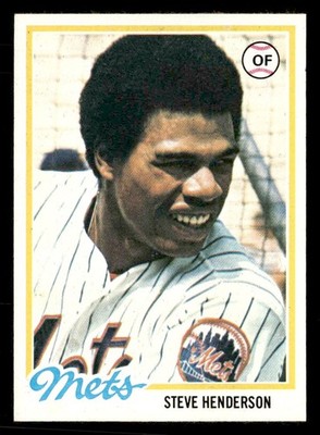 1978 Topps #134 Steve Henderson NM