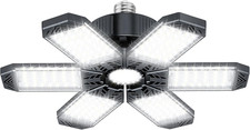 LED Garage Light - 200W 20000LM Garage Lights Ceiling LED, 6500K Shop Lights Scr
