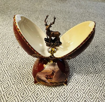 Bradford Exchange Stag Egg - Image 1 of 4