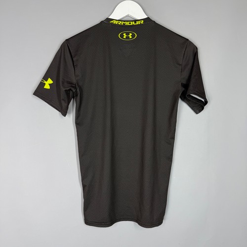 UNDER ARMOUR UA COMPRESSION TRAINING SHIRT BATMAN HERO DC COMICS SIZE M BLACK - Picture 8 of 8