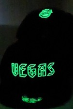 Vegas Knights Red Reverse Retro Glow Fitted Hat 7 5/8 New Sold Out