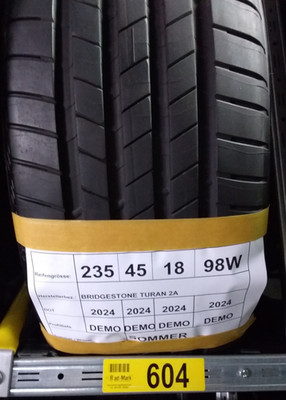 Bridgestone Turanza 235/45 R18 98Y XL Demo DOT2024