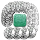Roll of 20 coins .999 fine - $1 American Silver Eagle 1 oz Random Year BU
