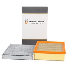 HIRSCHER Innenraumfilter + Luftfilter für FORD MONDEO IV KUGA I S-MAX (WA6) 2.5