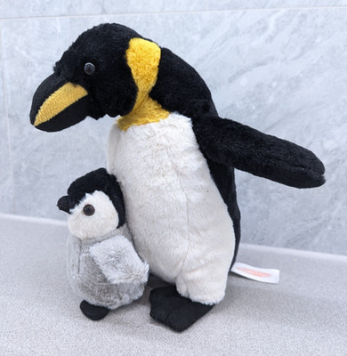 Melissa & Doug Webber Pinguin Mutter mit Baby Plüschtier Kuscheltier