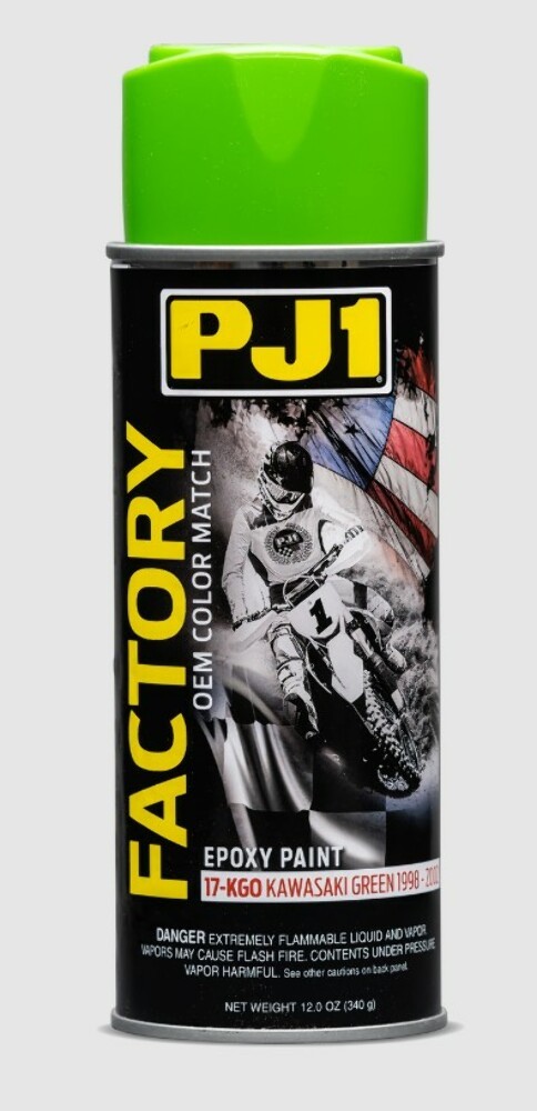 PJ1 Epoxy Paint - Kawasaki Green OEM Color Match (17-KGO) Set of 3