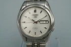 *NEAR MINT* Vintage SEIKO SEIKO 5 7S26-01V0 Automatic Silver Dia 37mm Mens Watch