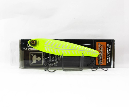 Jackall Bonnie 107 Floating Lure UV Bone Lemon (0715) - Picture 1 of 6
