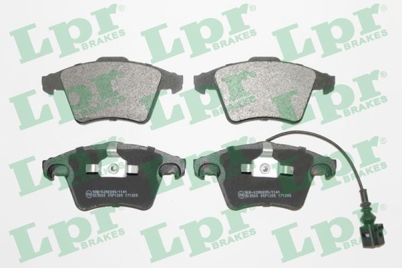 Plaquettes de frein avant 7H0698151A pour des trajets sereins en montagne