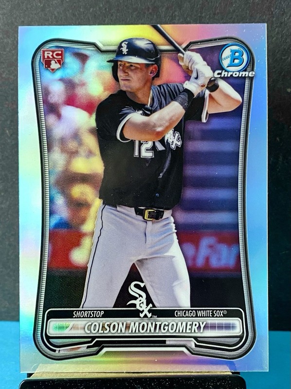 2026 Bowman Chrome Red RC Redemption Colson Montgomery #68 Refractor White Sox 
