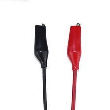 BNC to Double Alligators Clip Test Cable with Silicone Insulation for Electronic