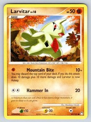 Larvitar 87/123 Mysterious Treasures