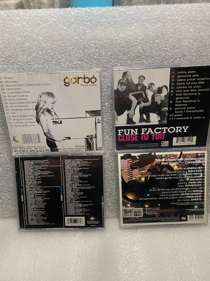 Mixed Audio CDs - Lot of 4 - DJ/Dance/Club Music - Rare - VG ++ Condition Foto 4 de 4