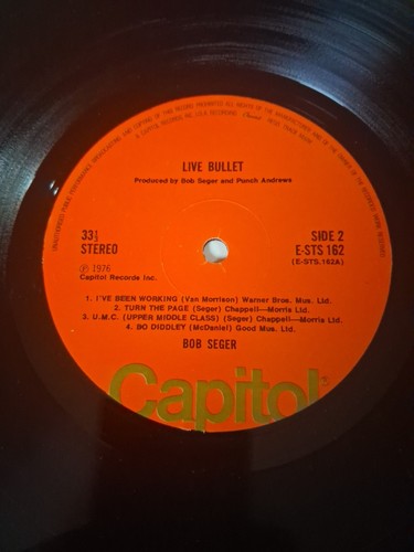 Bob Seger & The Silver Bullet Band 1976 "Live Bullet" 2x Vinyl LP - Picture 10 of 13