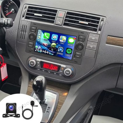 2+64GB Für Ford Focus C-Max 2003-2010 Android 15 Autoradio Carplay GPS Navi +Kam