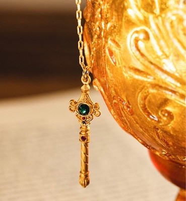 Donguri Republic Howl's Moving Castle Necklace Studio Ghibli Magic Pendant New