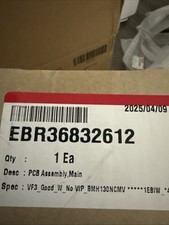 LG Refrigerator MAIN PCB EBR36832612 Board, Fast Free 2day FedEx Delivery