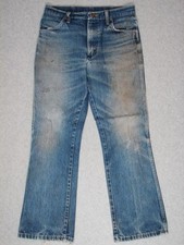 IK13438 VINTAGE 1980s  RUSTLER  STRAIGHT LEG JEANS 32x30 msr 30"x30" 