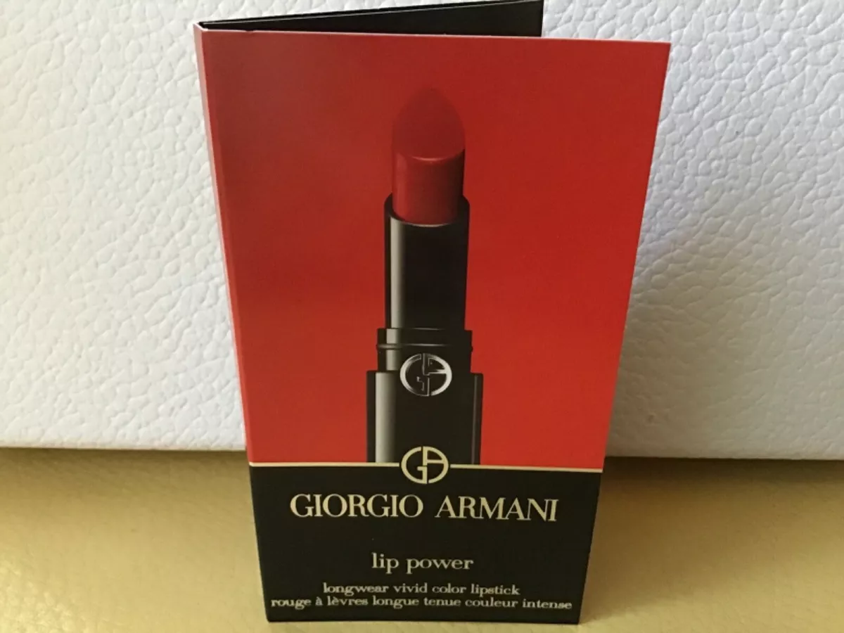 Giorgio Armani Lip Power Longwear Lipstick 400 104 504 TRAVEL