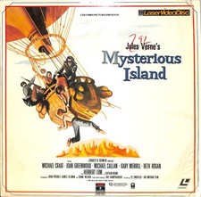 Jules Verne's Mysterious Island 1961 Laserdisc