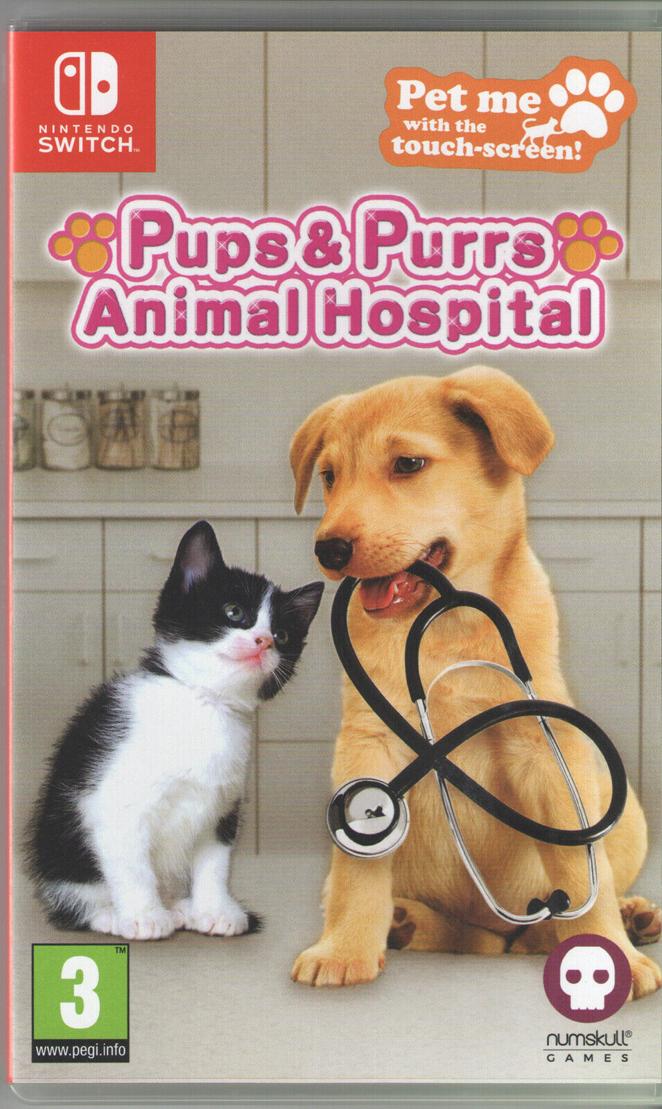 Numskull, Pups & Purrs Animal Hospital + DOG Plush