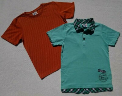 2 T-Shirts von TOPOLINO in Gr.122 - Zwillinge? auch in Gr.128 da