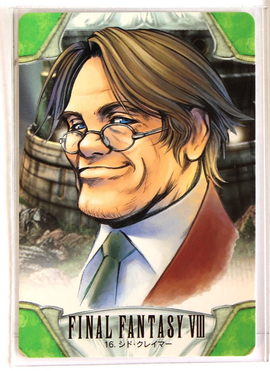 Cid Kramer No.16 - Final Fantasy Ⅷ Trading Card | eBay