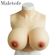 Crossdresser Silicone Breast Form Plate Fake Boobs Huge Boobs S Cup X Cup