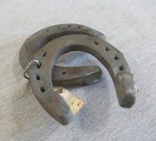 Pair IC-WHPL Half Round Steel Horseshoes Size 00 1/2" Thick Farrier Blacksmith