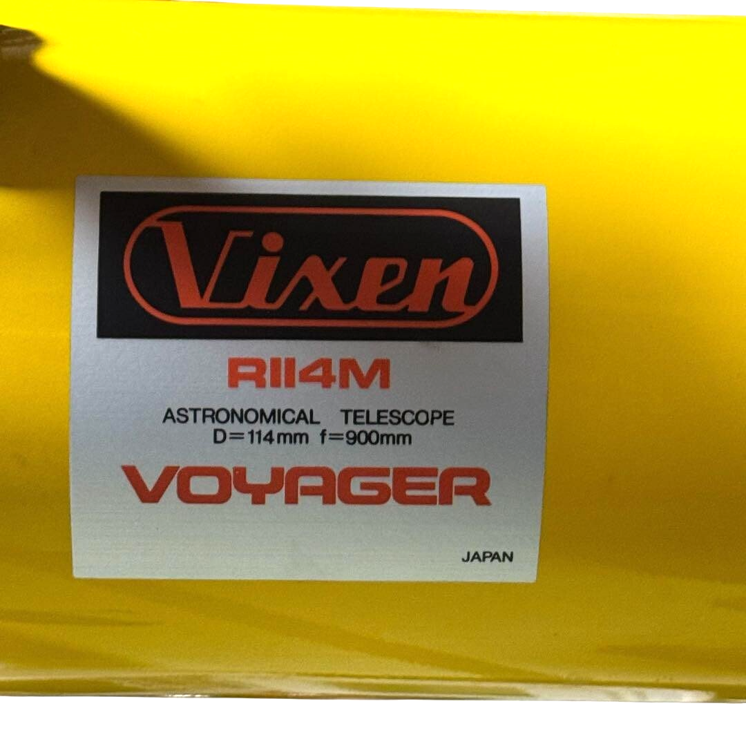 Vixen Voyager CD-R114M Vintage Newtonian Reflector Telescope 114mm