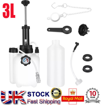 3L+1L Pressure Brake Clutch Fluid Bleeder Bleeding Kit Car Bleed Oil
