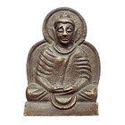 Phra Kantharat Meditation with Yant Buddha Thai Amulet Talisman Copper