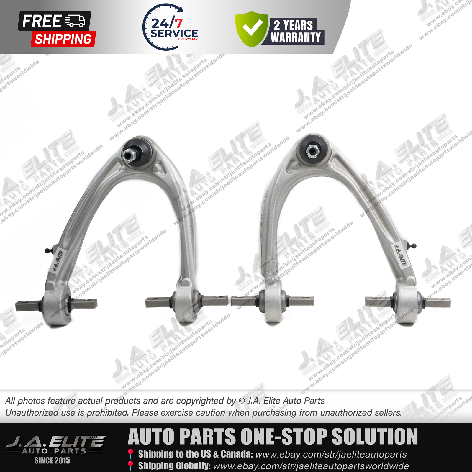 Front Left & Right Upper Control Arm Kit fit Ferrari 458 488 812 F12 California