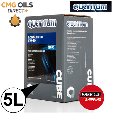 Quantum Longlife 3 5w 30 BMW LL04 Fully Synthetic Oil SEAT VW LEON 5L quantum-longlife-3-5w-30-bmw-ll04-fully-synthetic-oil-seat-vw-leon-5l