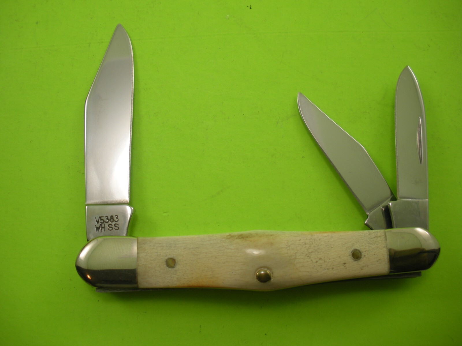 BEAUTIFUL 2000 CASE STAG WHITTLER KNIFE V5383 WH SS NEVER USED eBay